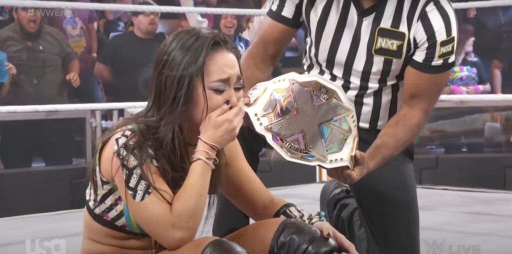 Roxanne Perez Ends Mandy Rose/NXT Women's Champ Run at 414 Days