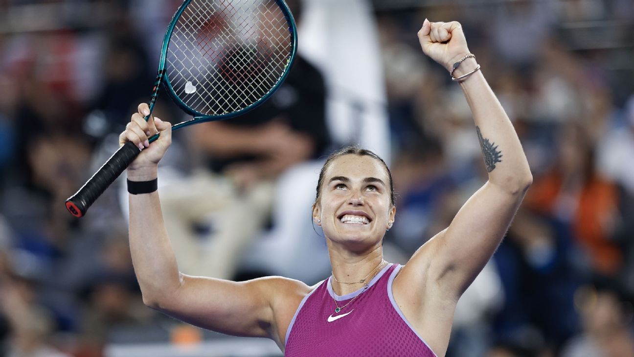 Sabalenka wins Wuhan Open for third time in row