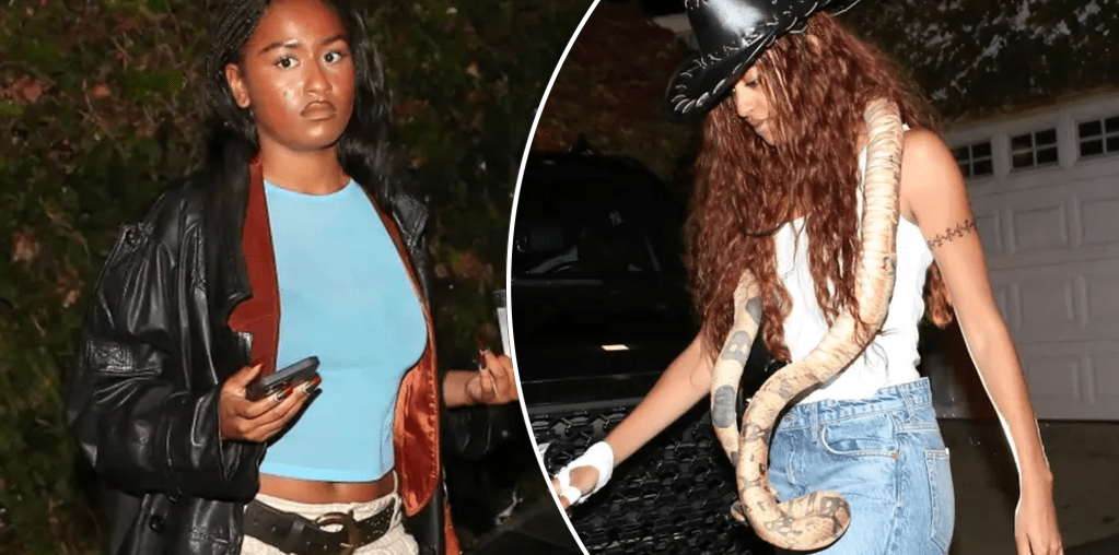 Sasha and Malia Obama spotted at Billie Eilish’s star-studded Halloween party in Hollywood