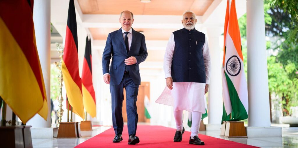 Scholz drängt in Indien auf Abschluss von EU-Freihandelsabkommen