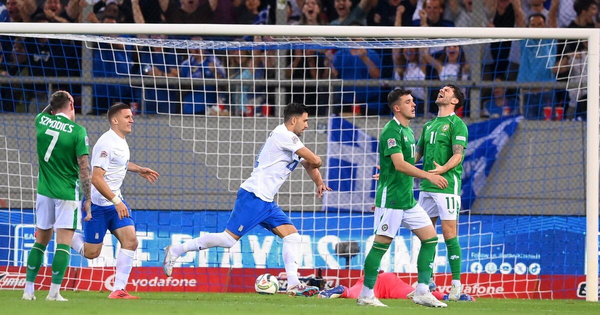 Second half Greece goals break Ireland resolve