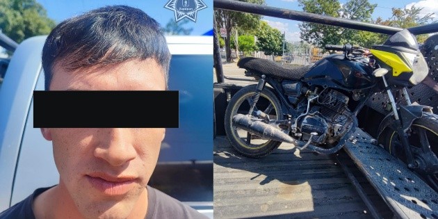 Seguridad en Jalisco: Detienen a presunto narcomenudista a bordo de moto sin placas en Zapopan