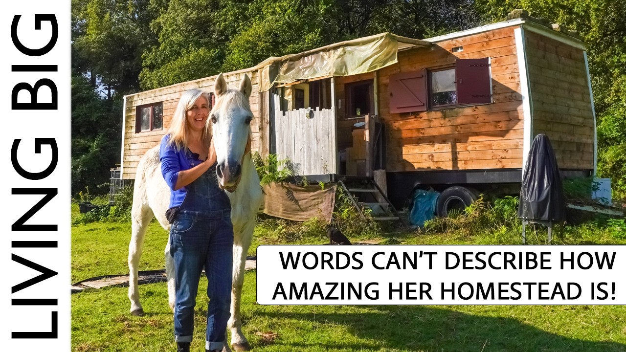 Self-Sufficiency and Freedom In Her Ultra-Clever Off-Grid Homestead