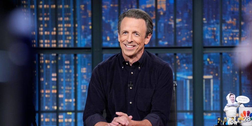 Seth Meyers says he gets ‘no results’ from gentle parenting his kids