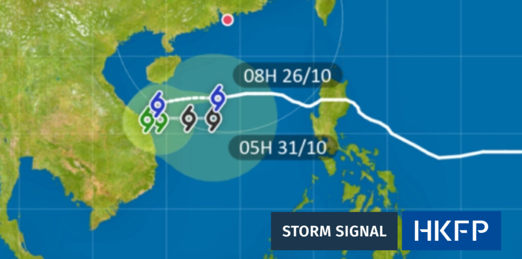 Severe Tropical Storm Trami: Hong Kong hoists T3 signal