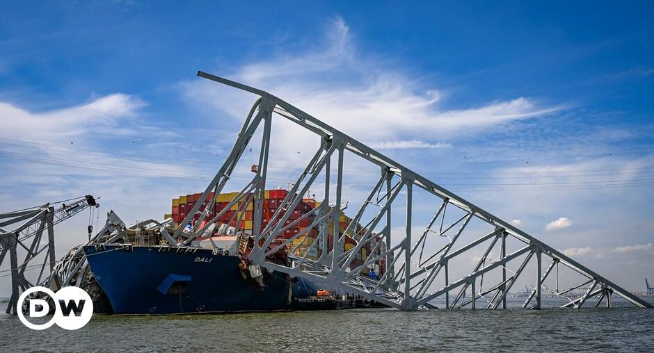 Shipping firms to pay $102M over Baltimore bridge collapse  – DW – 10/25/2024