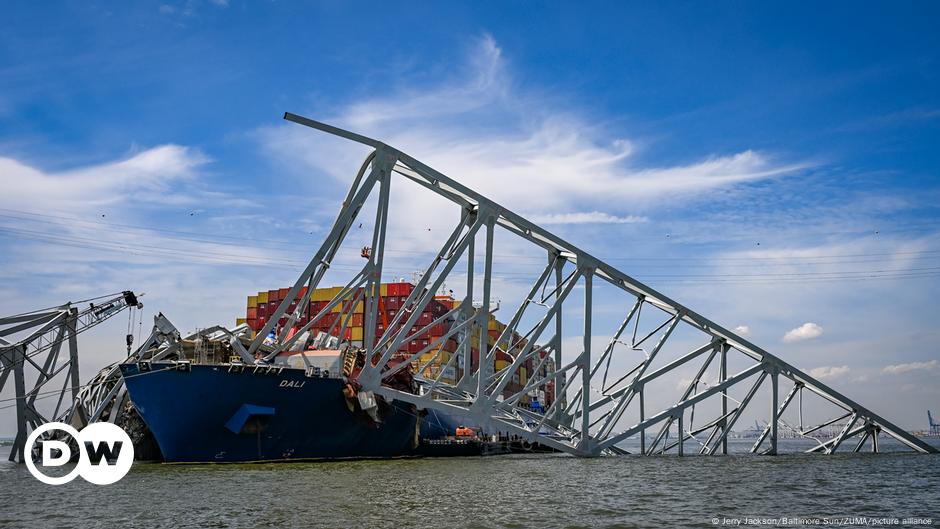 Shipping firms to pay $102M over Baltimore bridge collapse  – DW – 10/25/2024