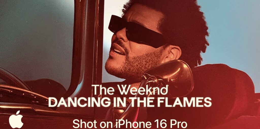 Shot on iPhone 16 Pro | The Weeknd “Dancing In The Flames"