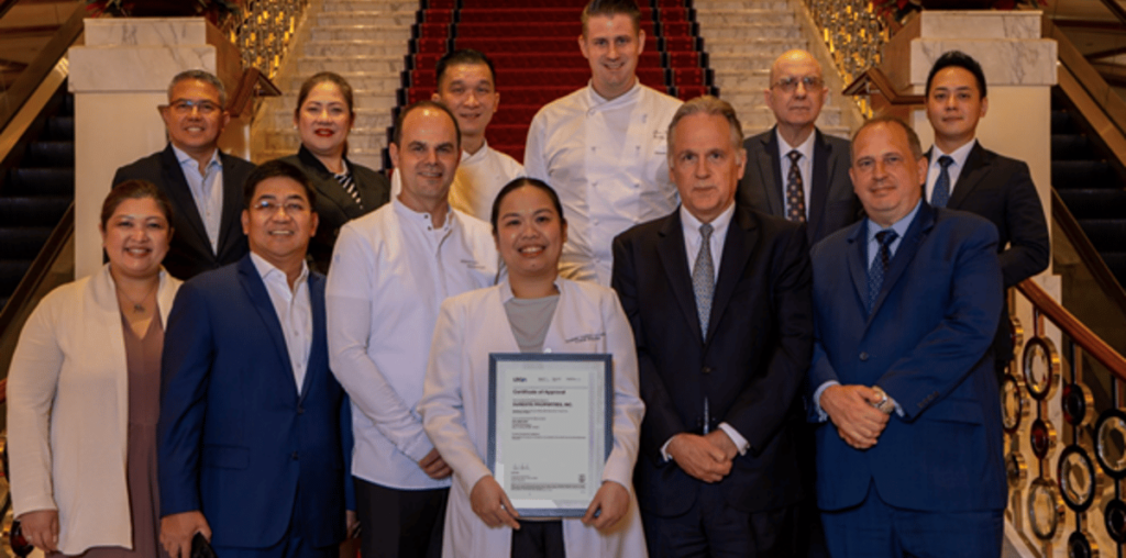 Solaire earns ISO cert from London for food safety management 