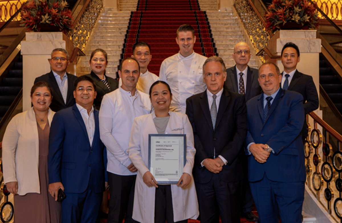 Solaire earns ISO cert from London for food safety management 