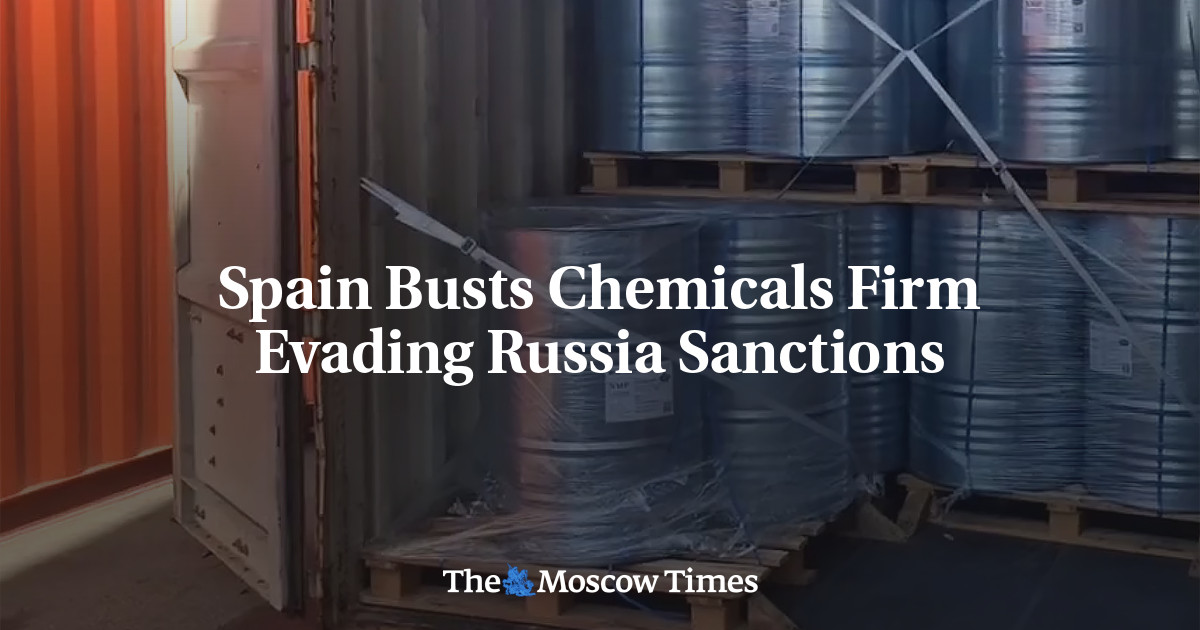 Spain Busts Chemicals Firm Evading Russia Sanctions – The Moscow Times