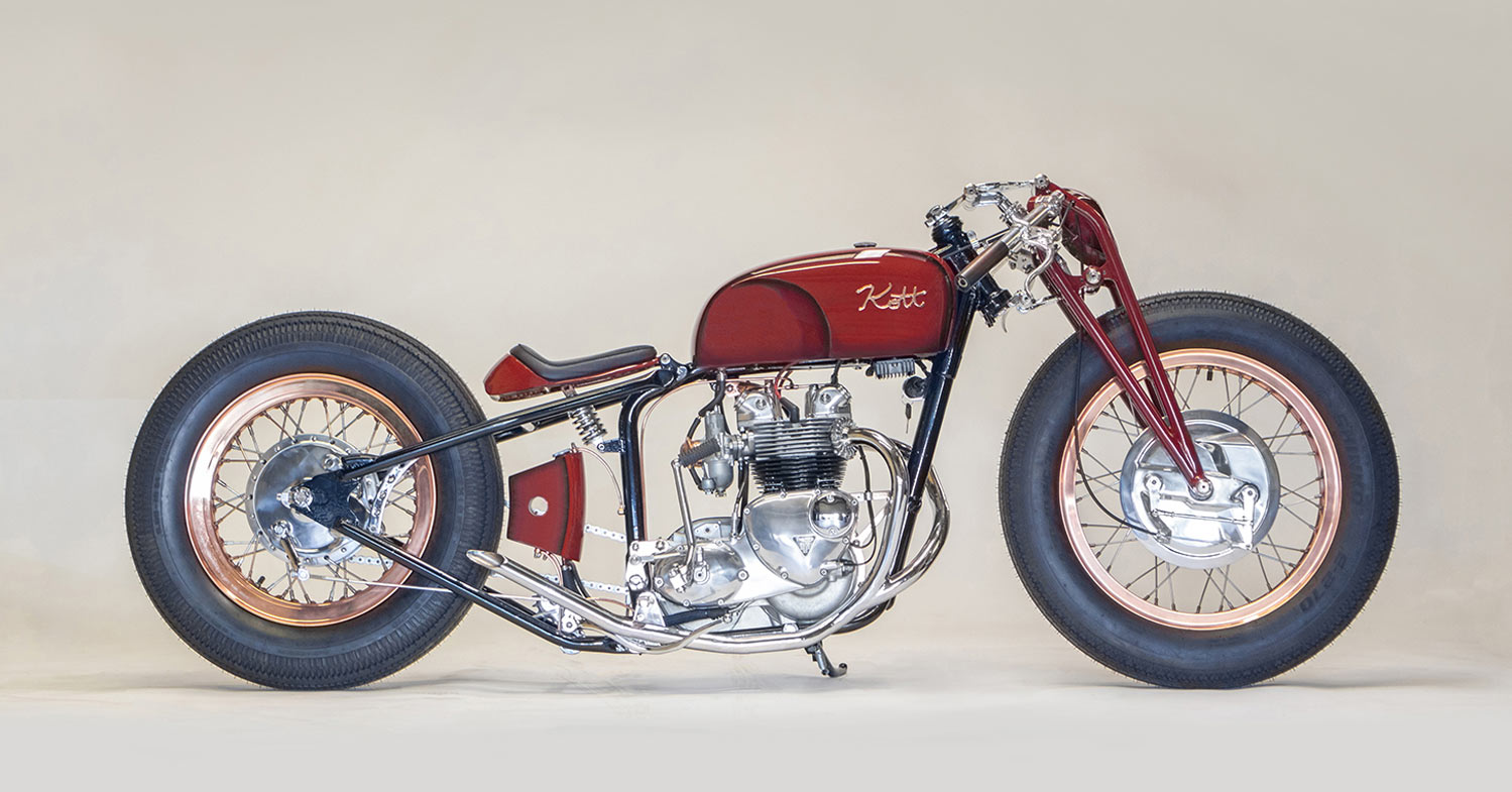 Speed Read: Kott’s Born Free Triumph Daytona bobber and mor