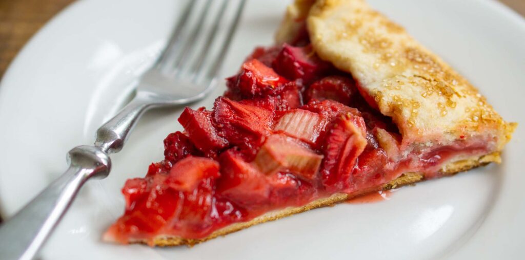 Strawberry Rhubarb Tart