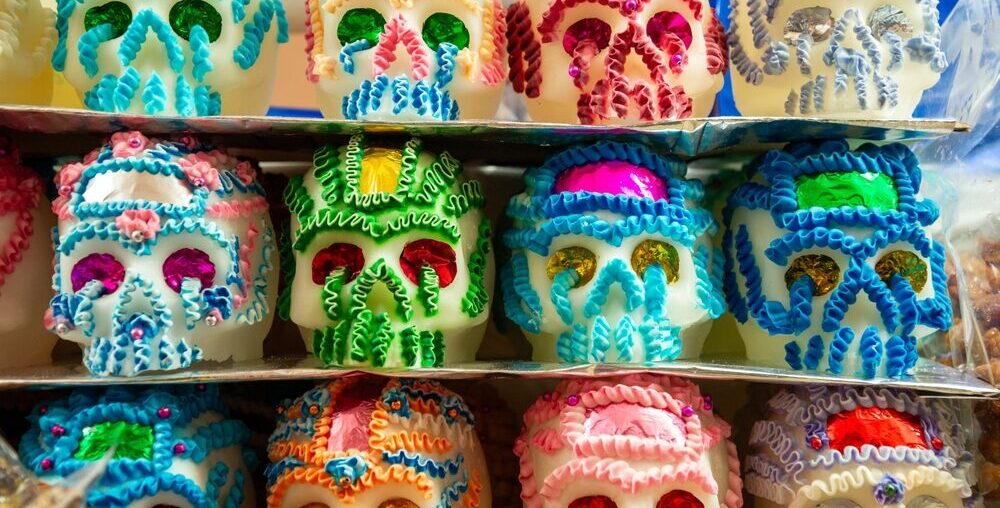 Sugar skulls for the Day of the Dead