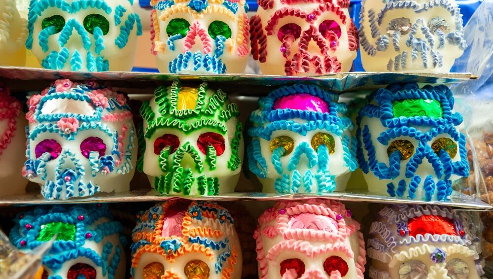 Sugar skulls for the Day of the Dead