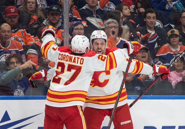 Surprising starts to NHL season for unbeaten Flames, winless Oilers