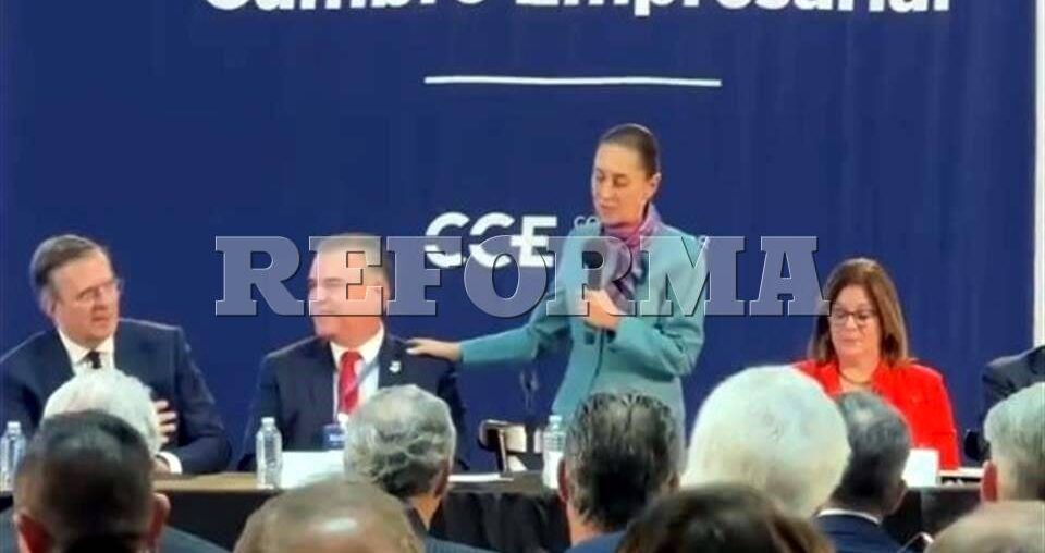 Sus inversiones están seguras, dijo Sheinbaum a IP