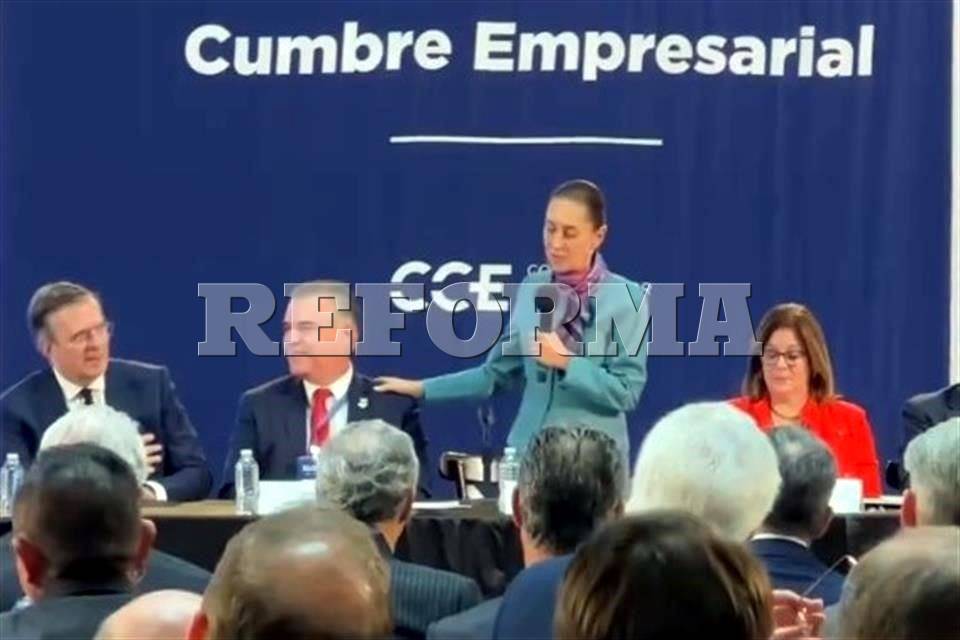 Sus inversiones están seguras, dijo Sheinbaum a IP