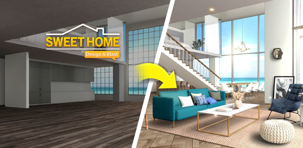 Sweet Home: Design Blast v24.1022.00 MOD APK (Unlimited Money)