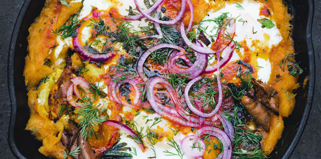 Sweet Potato Shakshuka