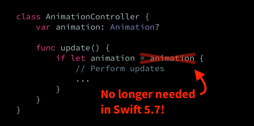 Swift 5.7’s new optional unwrapping syntax | Swift by Sundell