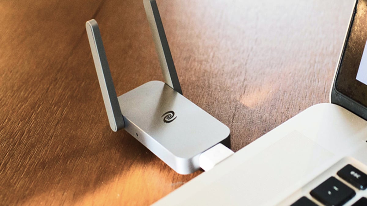 Take your internet security on the road with this portable VPN router