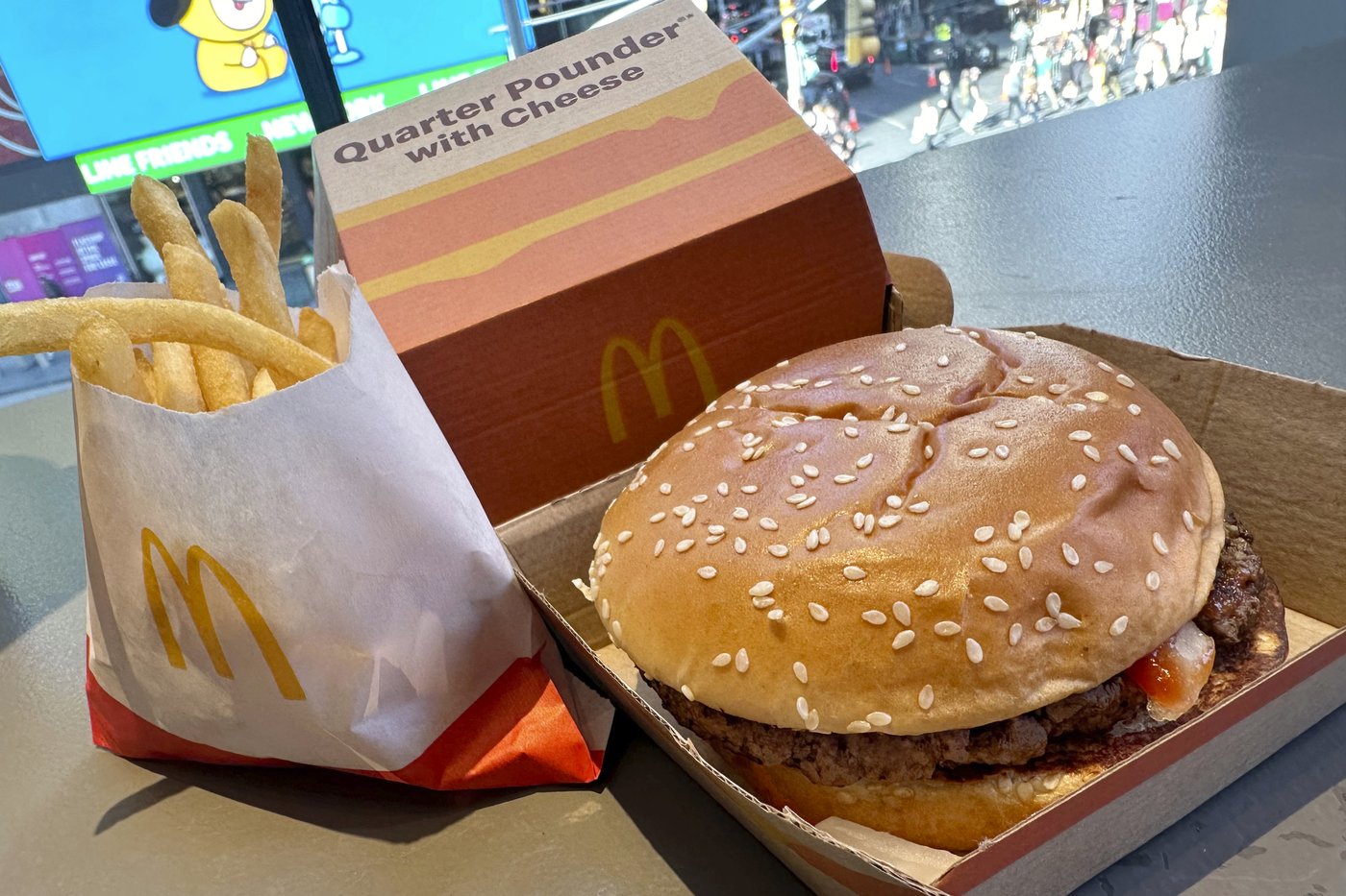 Testing rules out beef patties as the source of E. coli outbreak, McDonald’s says