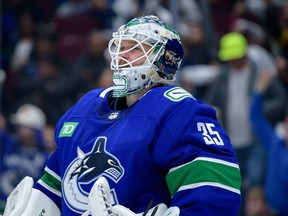 Thatcher Demko hopes to wear his new mask ‘sooner rather than later’