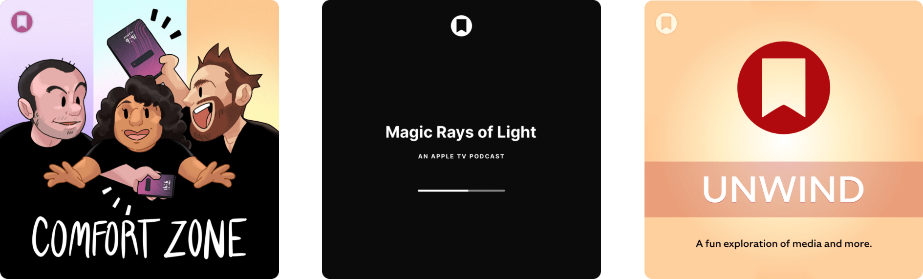 The Latest from Comfort Zone, Magic Rays of Light, and MacStories Unwind