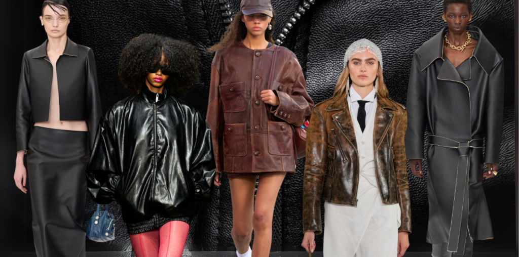 The Leather Jacket Trends to Invest in Now, According to the Runways