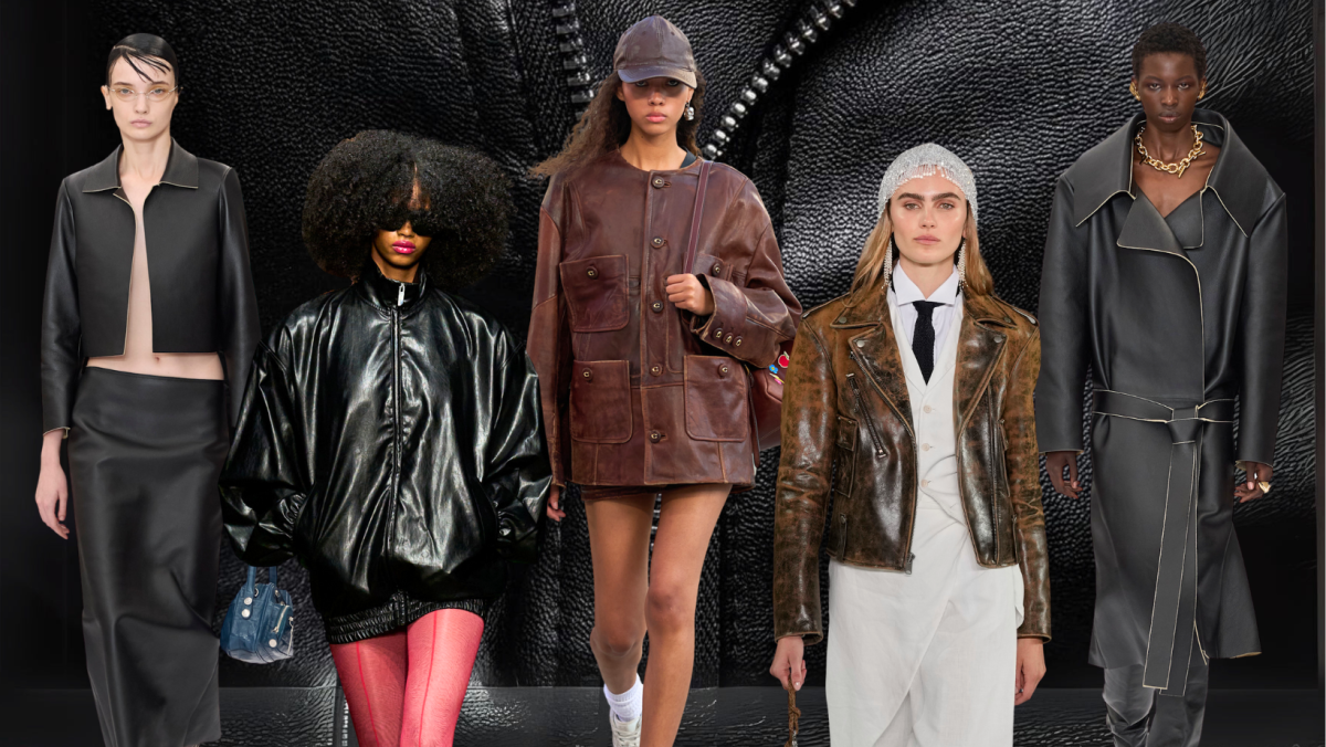 The Leather Jacket Trends to Invest in Now, According to the Runways