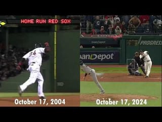 The New York Yankees suffer two walk-off Home Runs in the ALCS exactly 20 years apart to the day