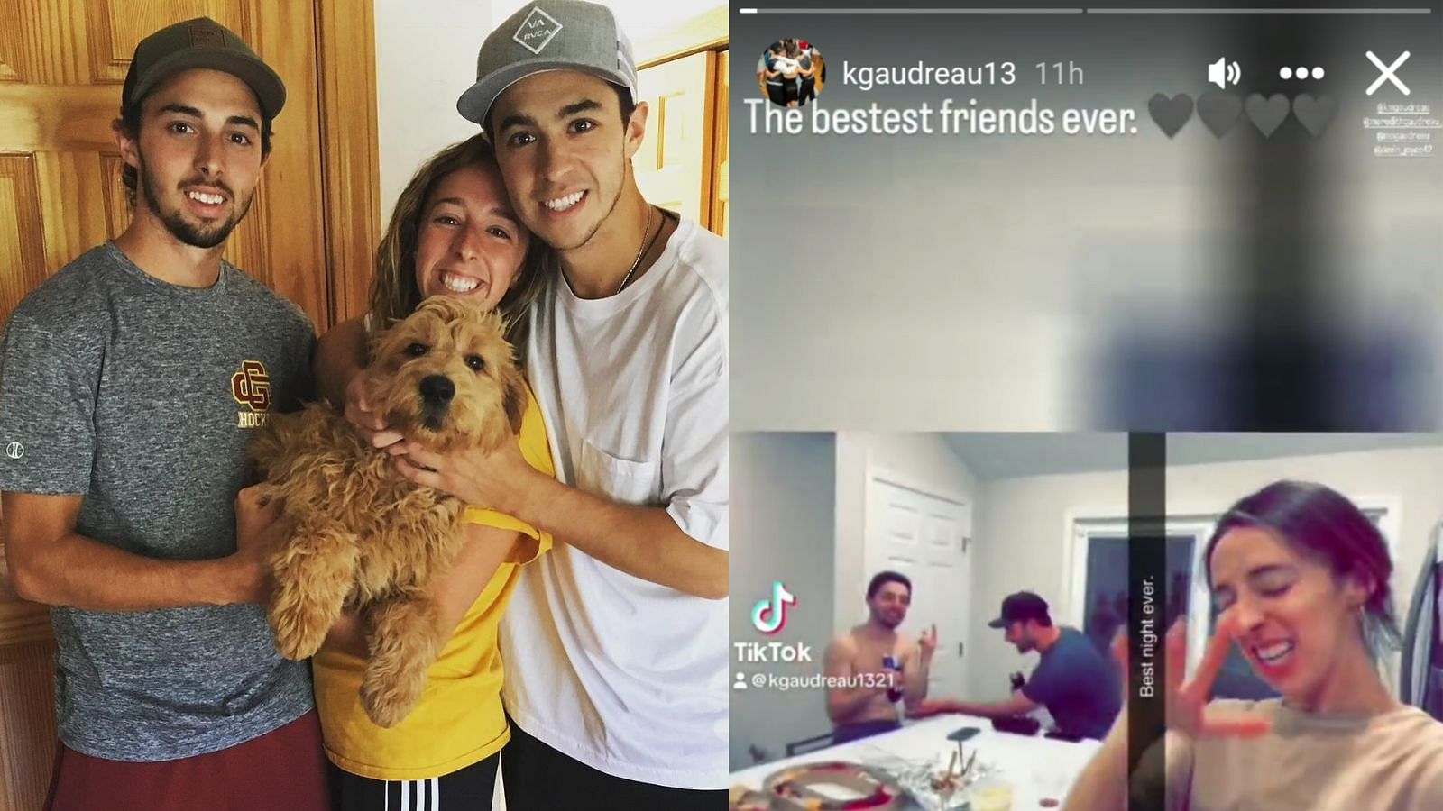 “The bestest friends ever”: Matthew & Johnny Gaudreau’s sister Katie posts heart-melting TikTok of brothers lost in tragic accident