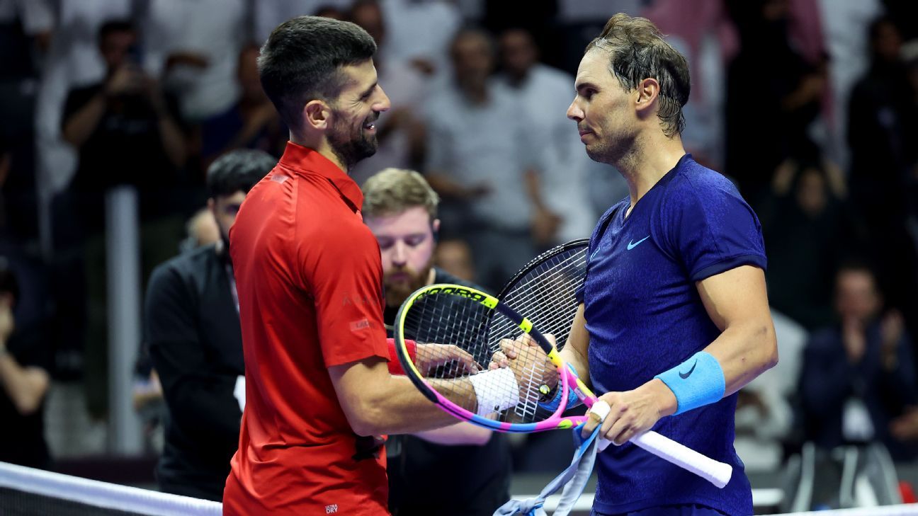 The week in tennis: Nadal and Djokovic’s final matchup, and Sabalenka earns No. 1