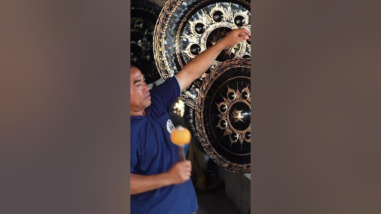 These gongs can sell for up to $33,000 USD. #craft #gongs #instrument