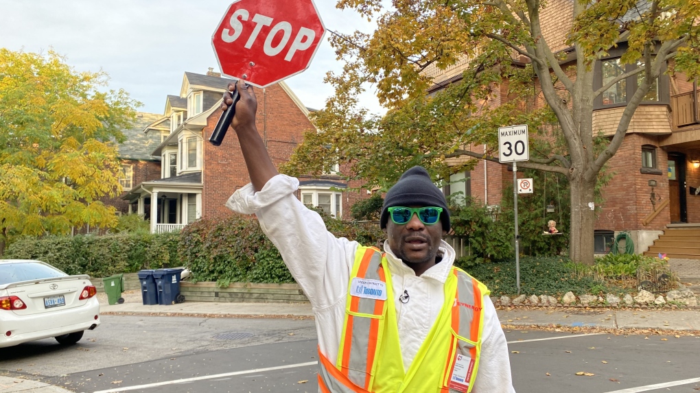 ‘Things are very hard here:’ Popular Toronto crossing guard asks community for help finding work