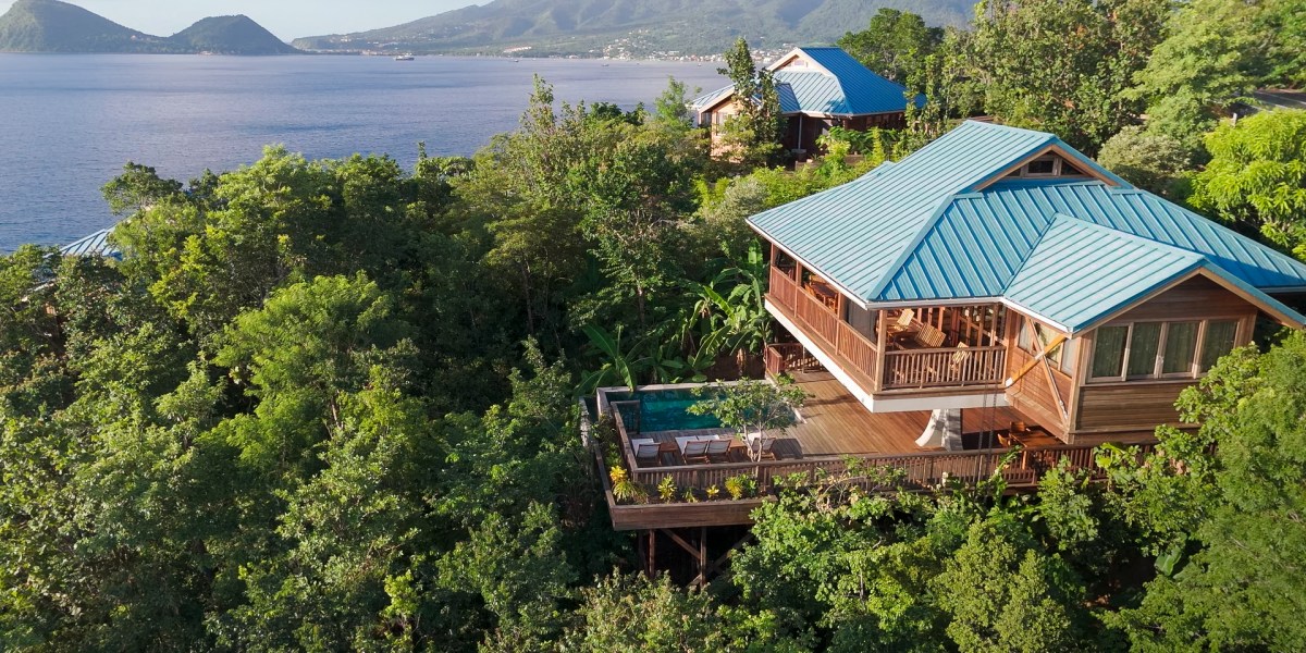 This $1.4 million luxury villa offers breathtaking views, a private plunge pool—and Dominica citizenship