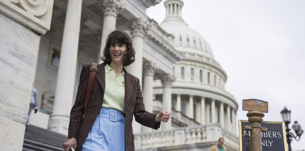 This Democrat pulled off one of the country's biggest upsets. Can she win again in Trump country?