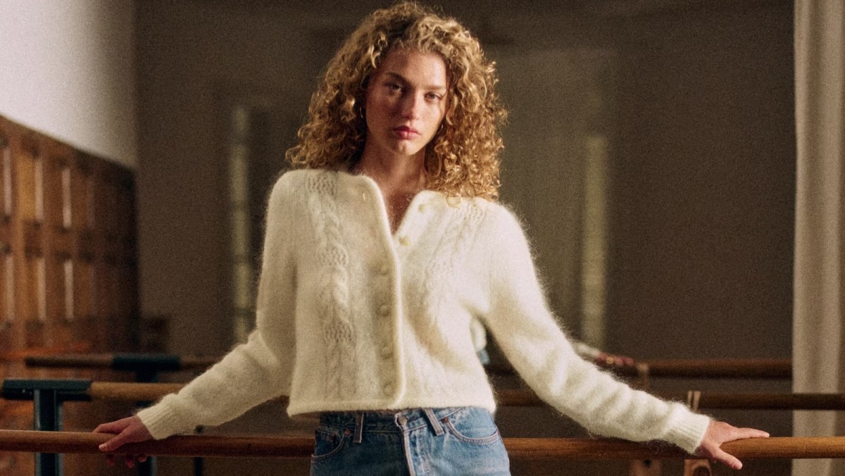 This Sweet Little Cardigan Is Giving '80s Prep (in a Good Way)