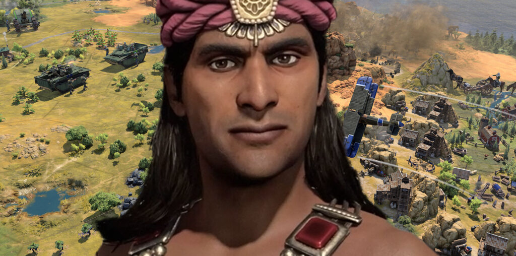 This new Civilization 7 leader is a peace loving friend to all, unless you have the DLC