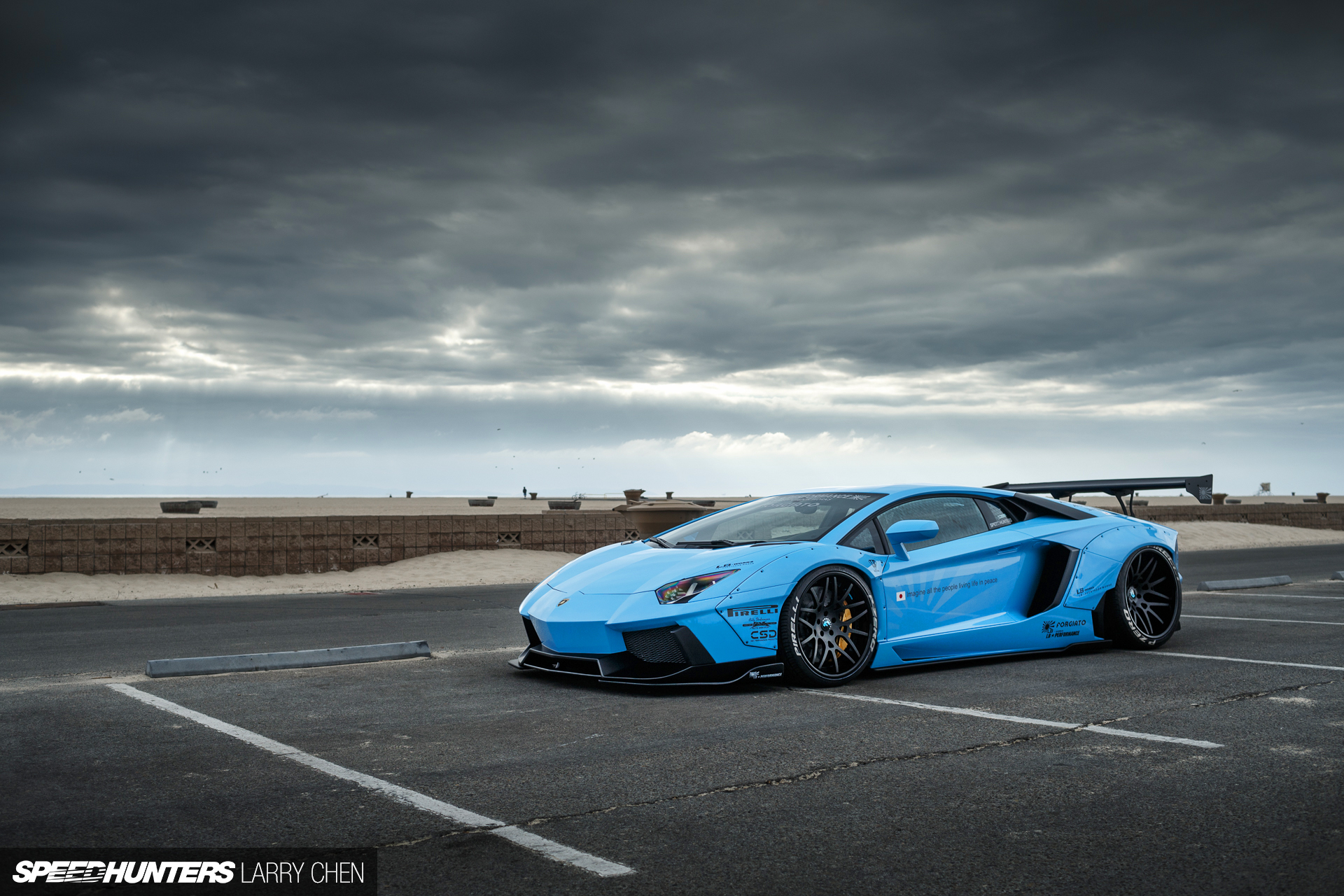 Throwback: Blue Shark Attack – The LB Works Aventador – Speedhunters