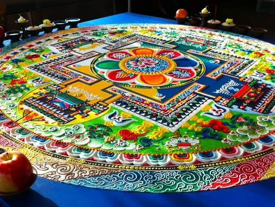 Tibetan Monks To Create Stunning Sand Mandala In Bucks County