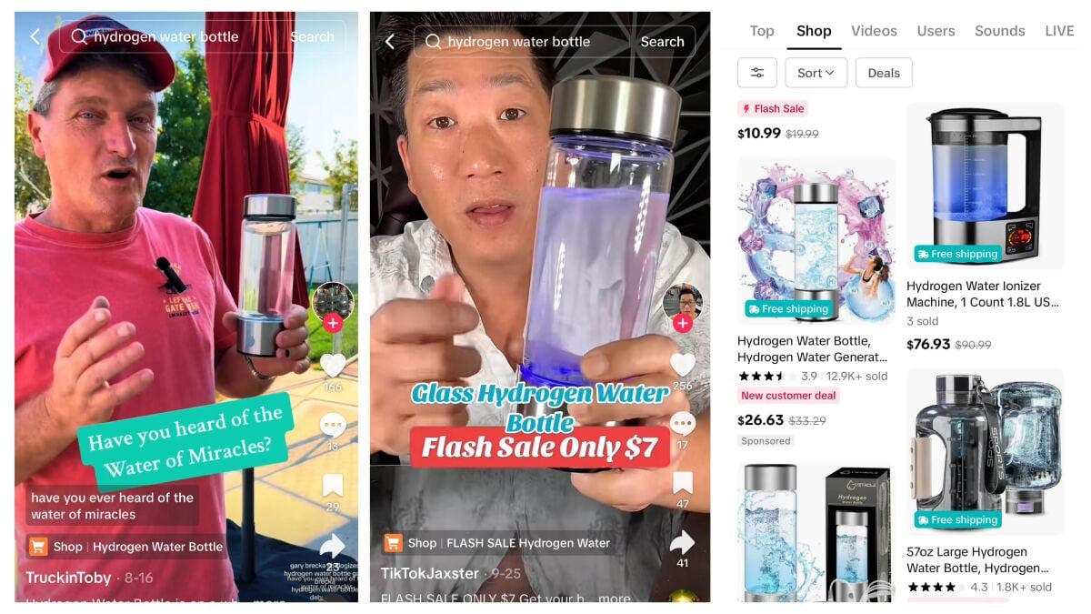 TikTok’s ‘Hydrogen Water’ Trend Is Some of the Silliest Nonsense I’ve Seen in a While