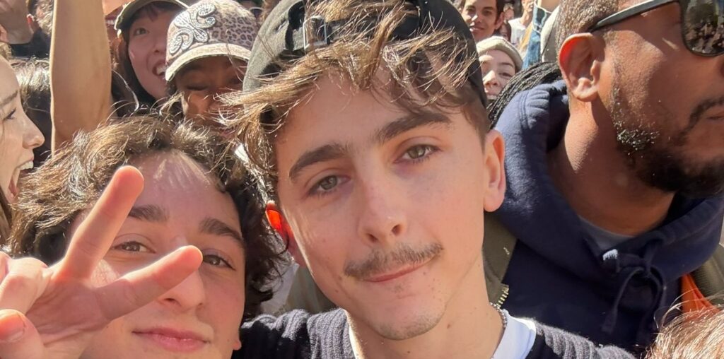 Timothée Chalamet crashes Timothée Chalamet lookalike contest