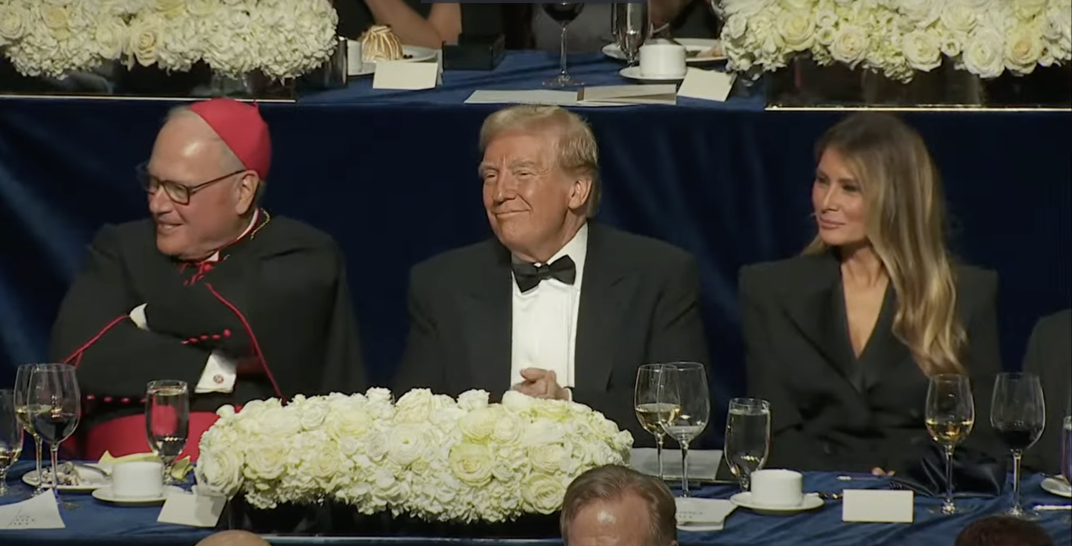 Trump Roasts Harris At Al Smith Dinner While Courting Catholics