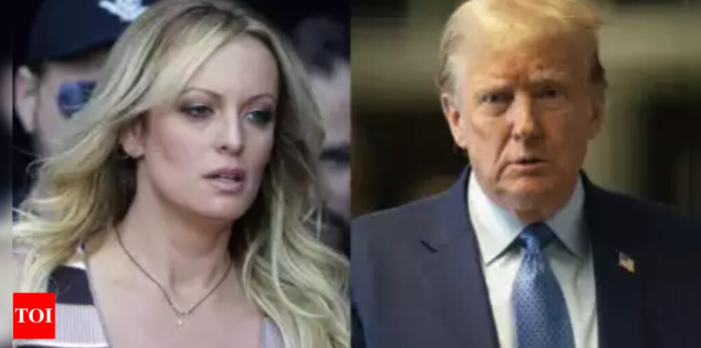 Trump again trying to silence Stormy Daniels with another hush money deal? Adult actor says this - Times of India