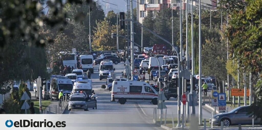 Un atentado en una fábrica estatal de armamento aéreo en Turquía deja varios muertos y heridos