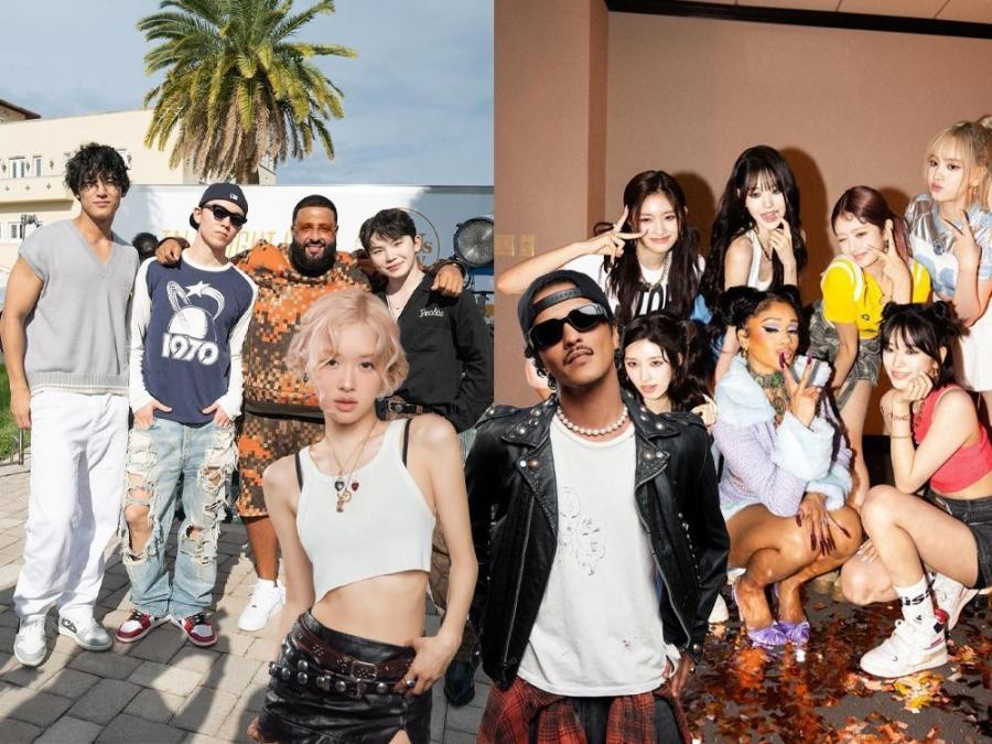 Unexpected collabs of K-pop stars and western artists in 2024