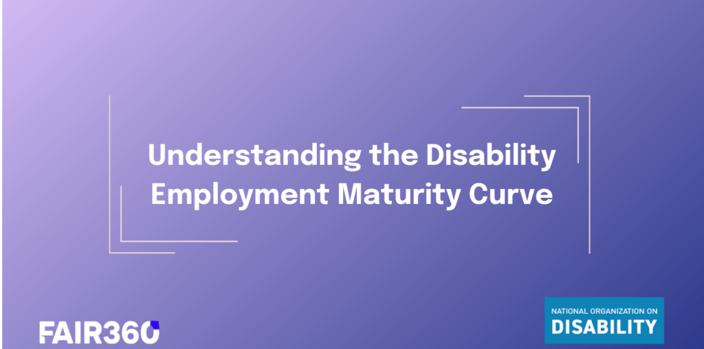 NOD-Disability Employment Maturity Curve