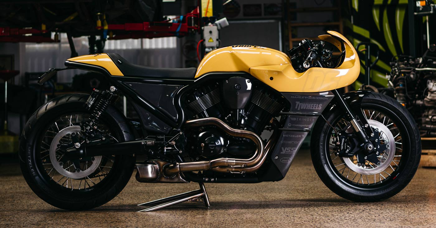 V-Racer: Mark Hawwa’s Harley-Davidson V-Rod café racer